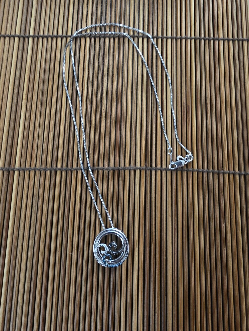 925 Silver Diamond Jane Seymour Necklace